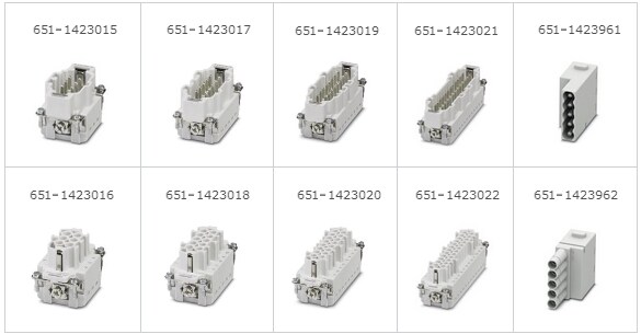 Phoenix Contact Push-In Heavy Duty Connectors